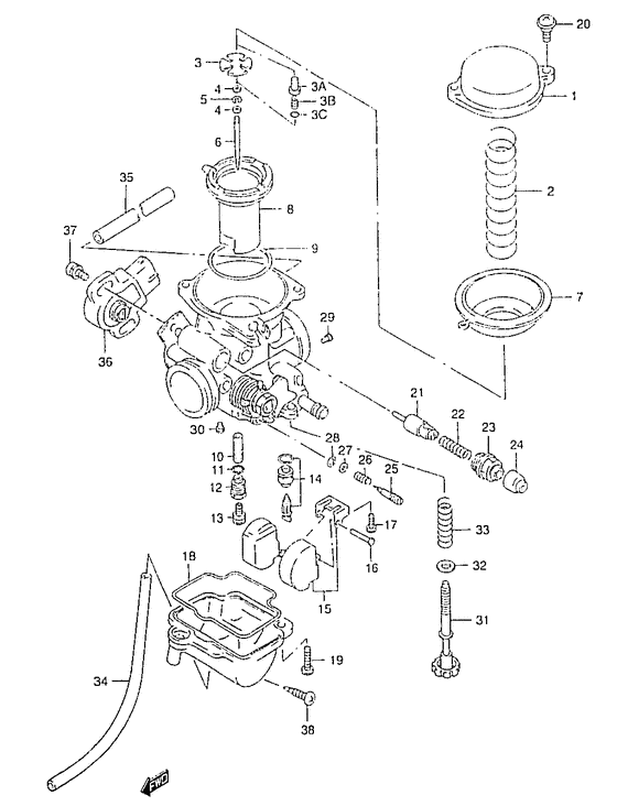 Carburetor assy