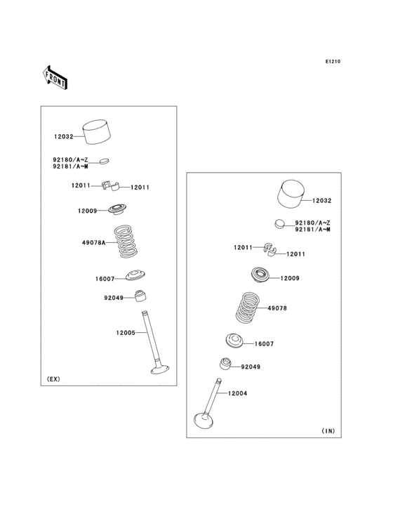 ZX1000 Valve(s)(1 / 2)