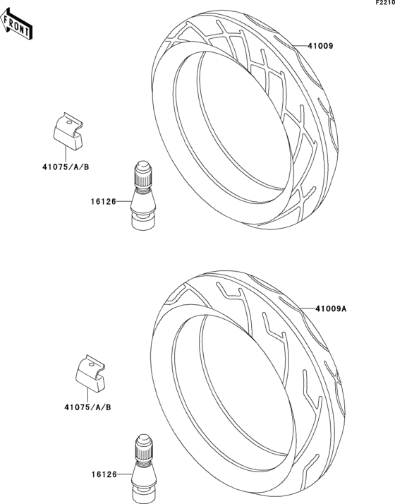ZX600 Покрышки