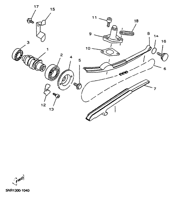 Nockenwelle. kette