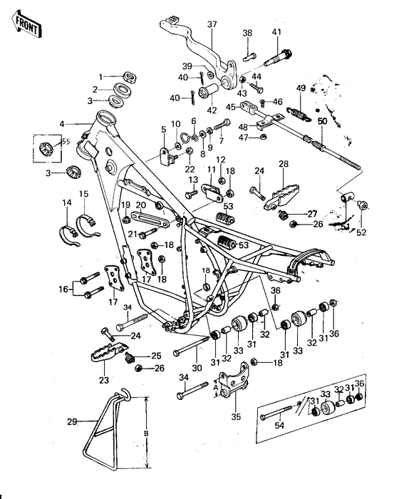 Frame/frame fittings
