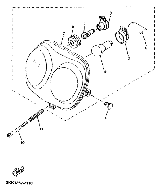 Scheinwerfer