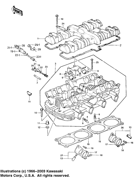 Cylinder head/cover
