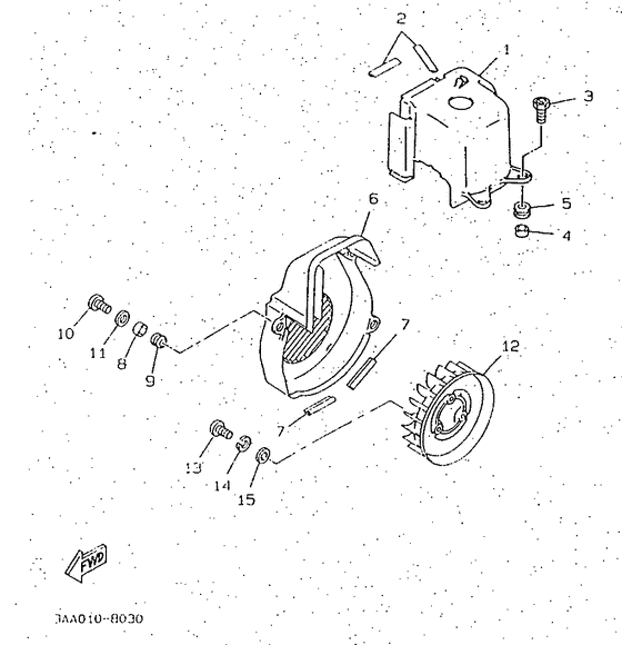 CW50 Кожух вентилятора
