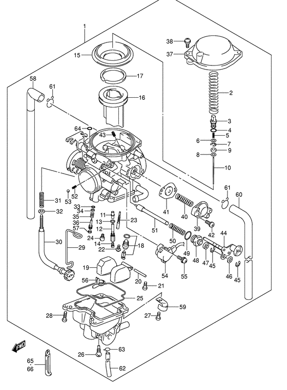 Carburetor assy