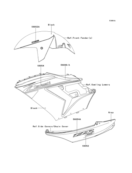 ZX1400 Наклейки