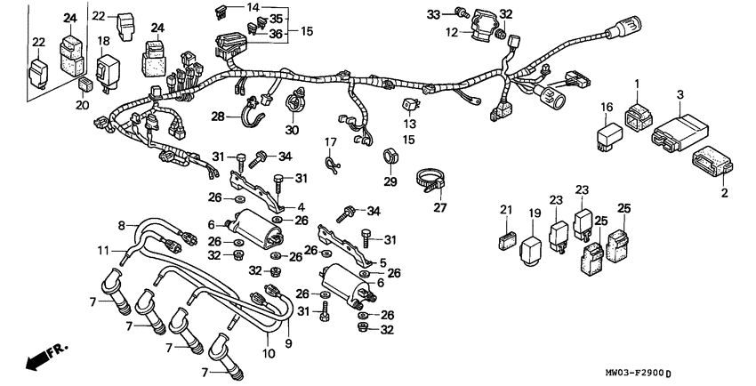Harness wire