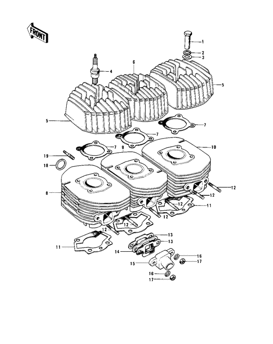 Cylinder heads/cylinders