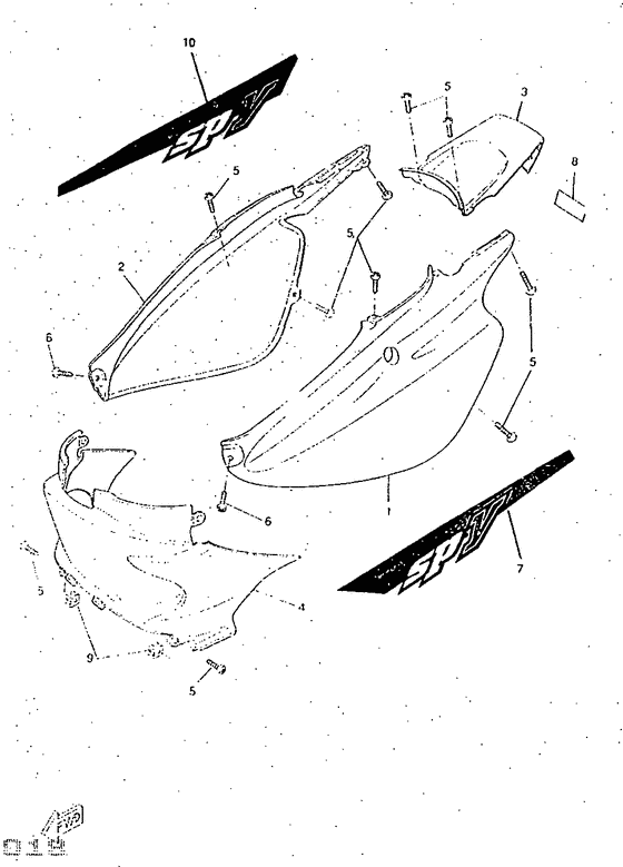 CW50RSP Боковые обтекатели