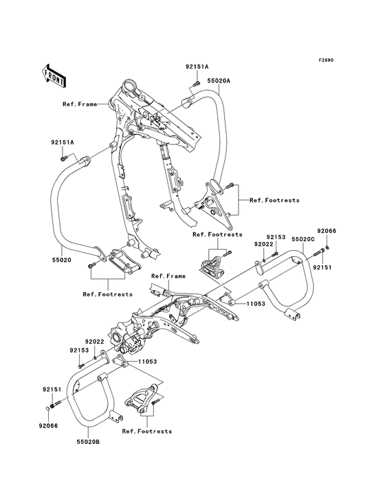 Engine low cover assy zincated