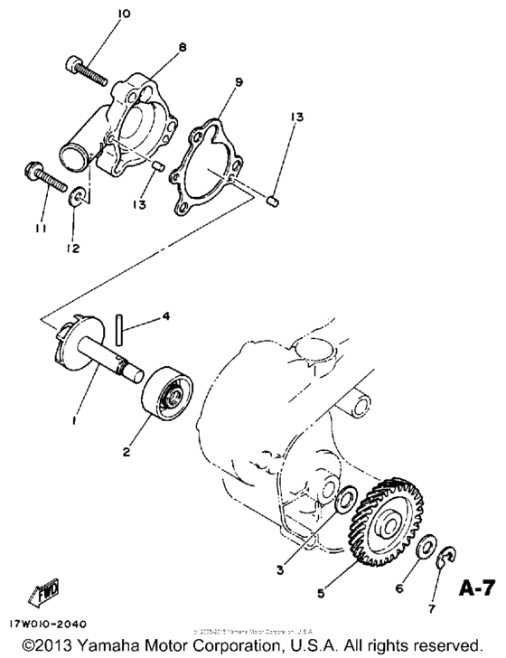 DT50A Водяной насос