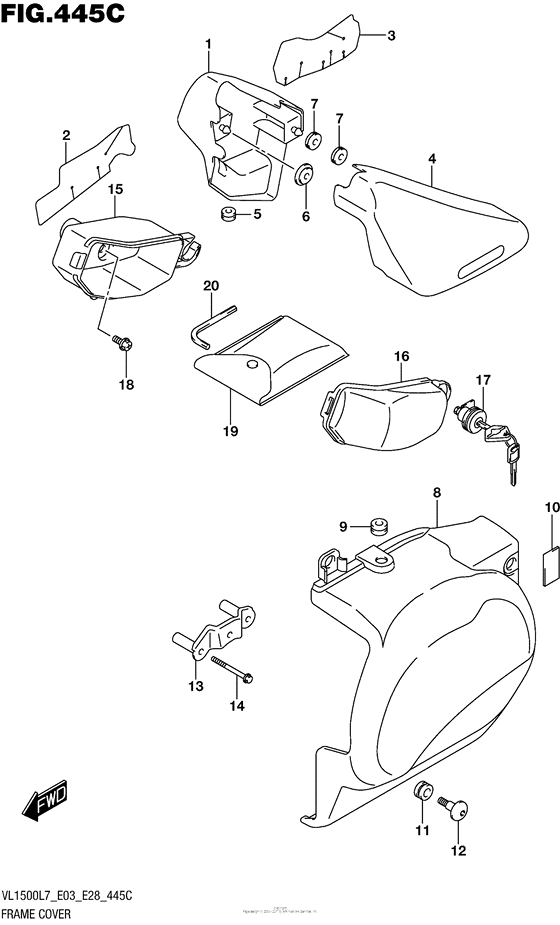 Frame Cover (Vl1500Bl7 E33)