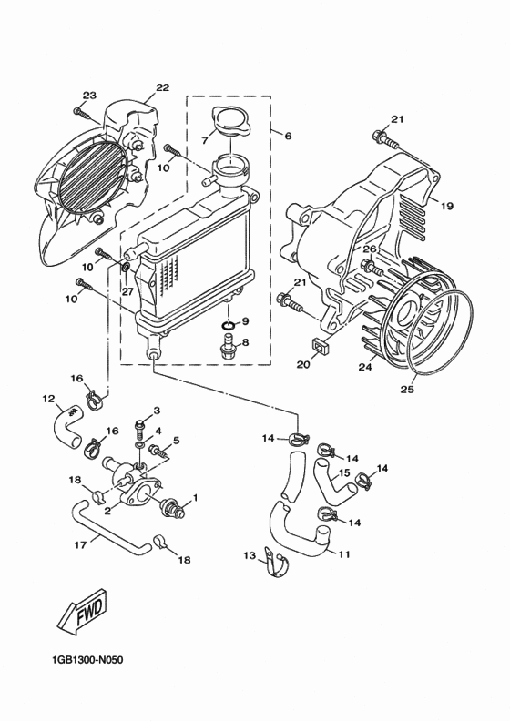Radiator & hose