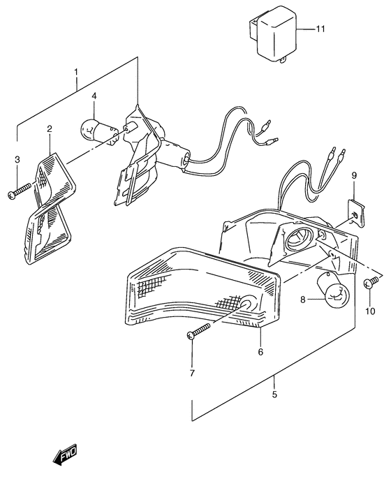 Front turnsignal lamp