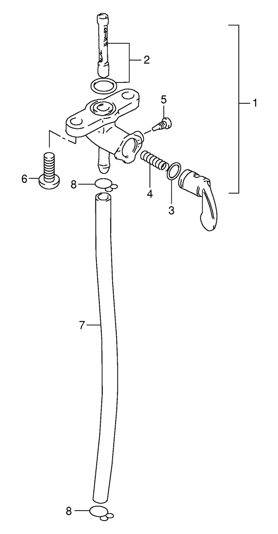 RM80 Топливный кран