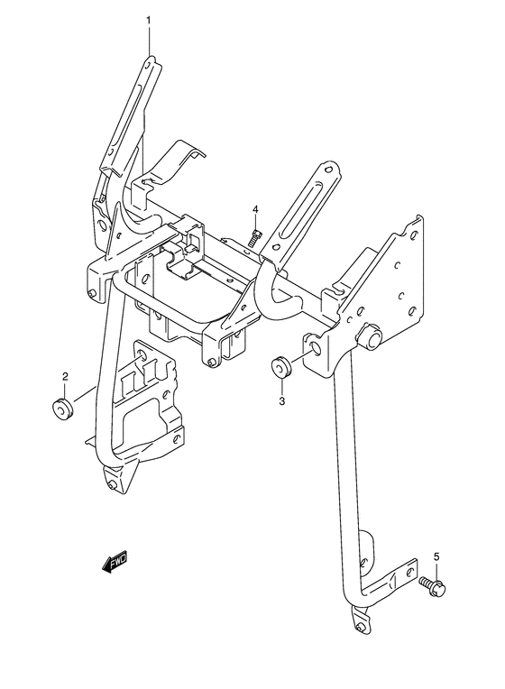 Leg shield brace