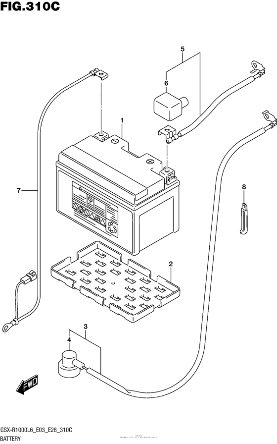 Battery (Gsx-R1000L6 E33)