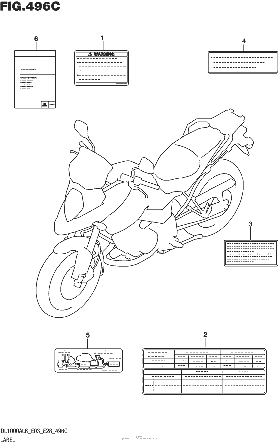 Label (Dl1000Al6 E33)