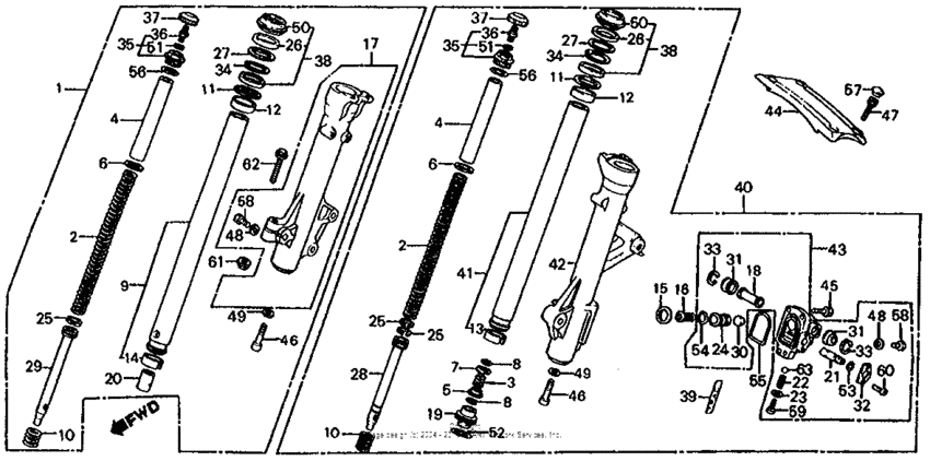Front shock asborber