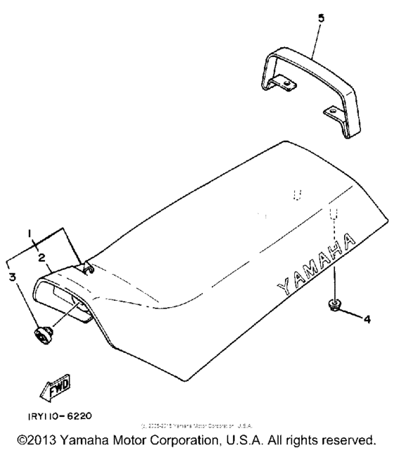 BW80S Сиденье
