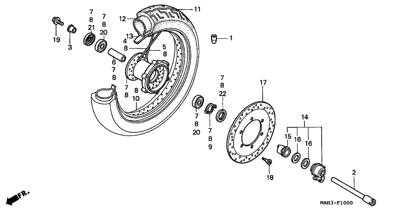 VT1100C2 Transom + tube