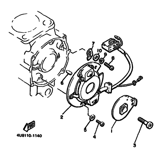 XJ550 Pick up coil. governor