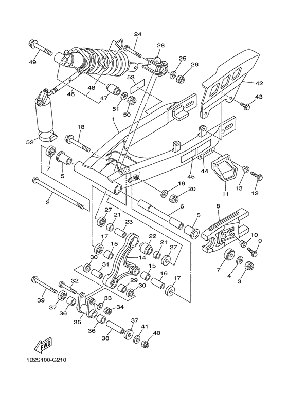 Rear arm & suspension 2