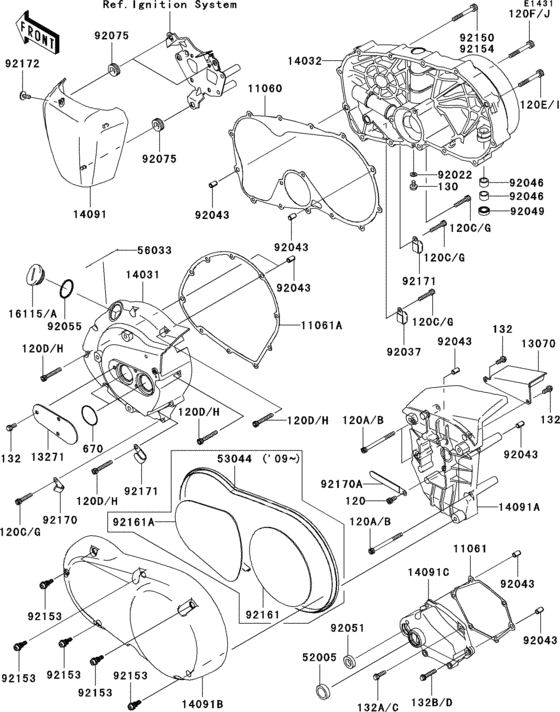 Engine cover(s)(1/2)