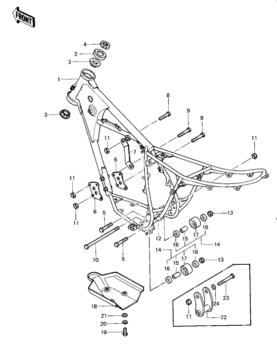 Frame/frame fittings
