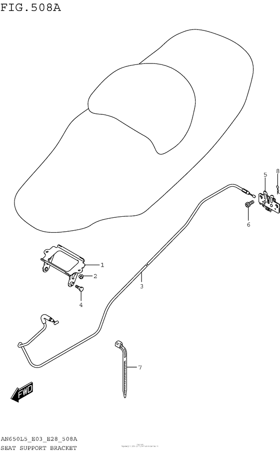 Seat Support Bracket