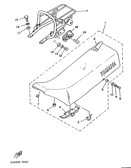 Seat. carrier