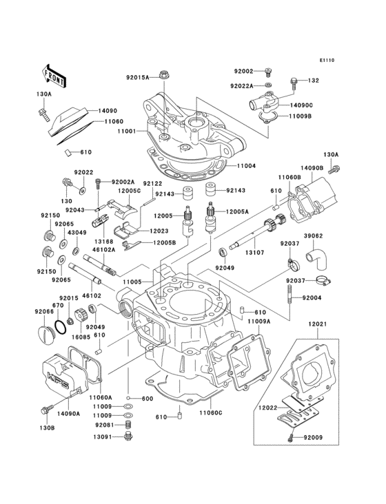 Cylinder head/cylinder(1/2)