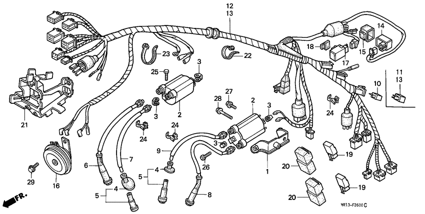 Harness wire