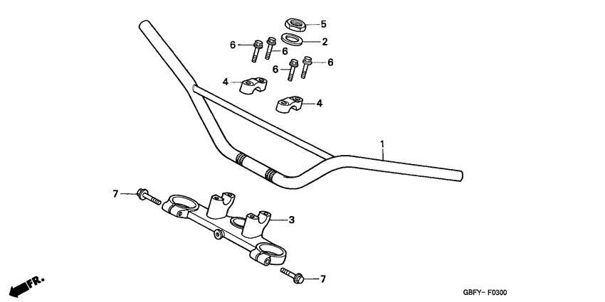 Handle pipe/top bridge
