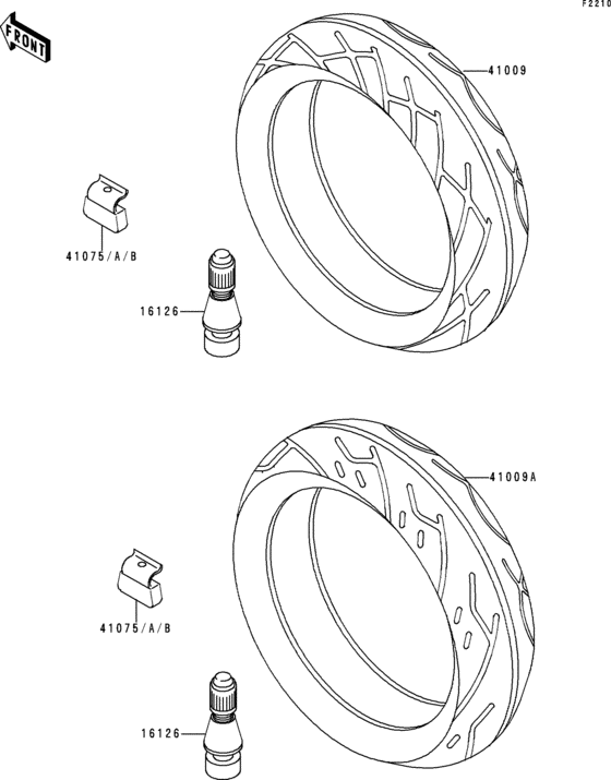 ZX600 Покрышки