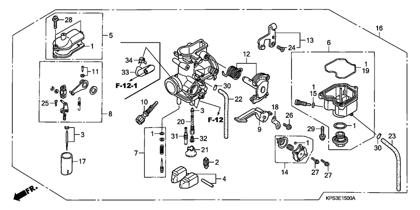 Carburetor assy