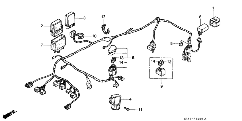 PC800 Harness wire