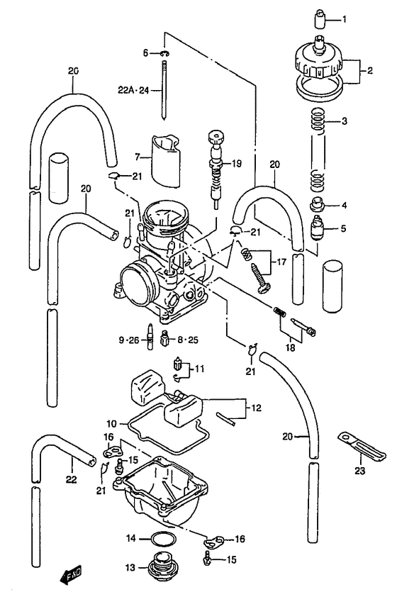 Carburetor assy