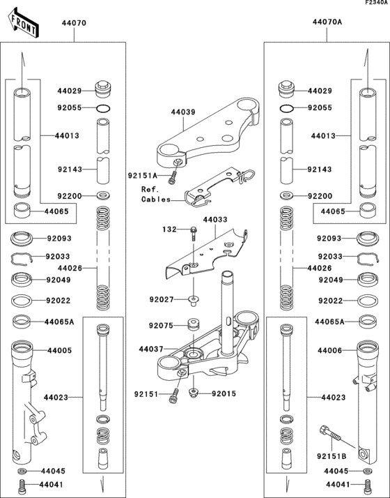 Front fork(c7f-c9f)