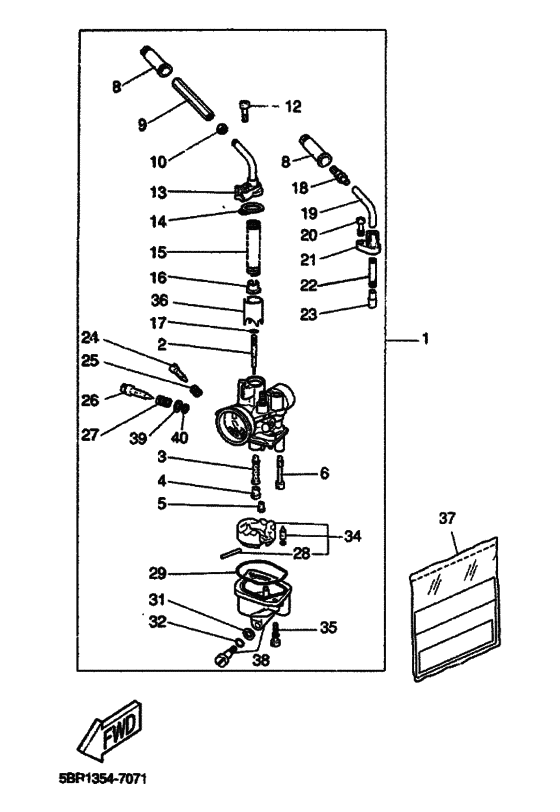 Carburetor assy