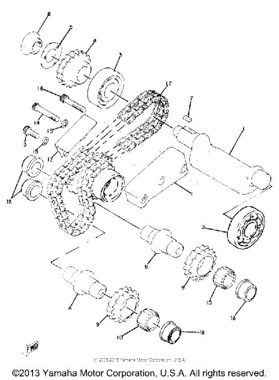 SC500A Балансир кривошипа