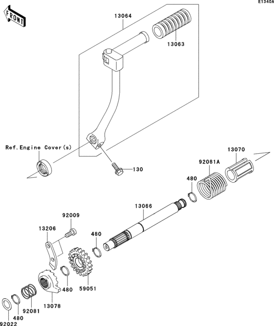Kickstarter mechanism(a2-a4)