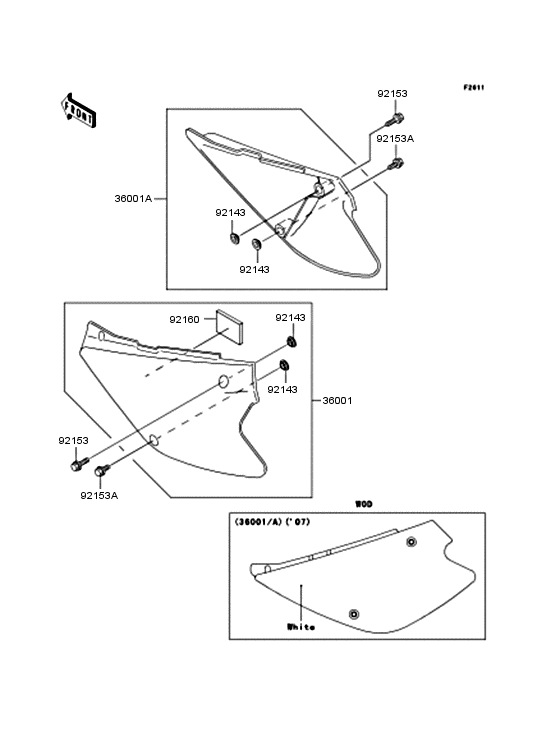  Боковые обтекатели