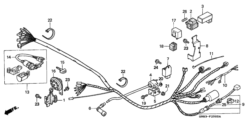 Harness wire