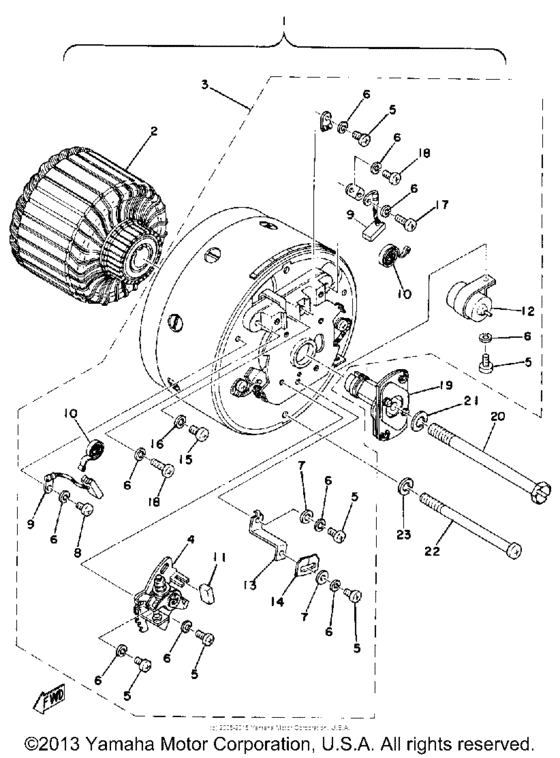 Starter generator