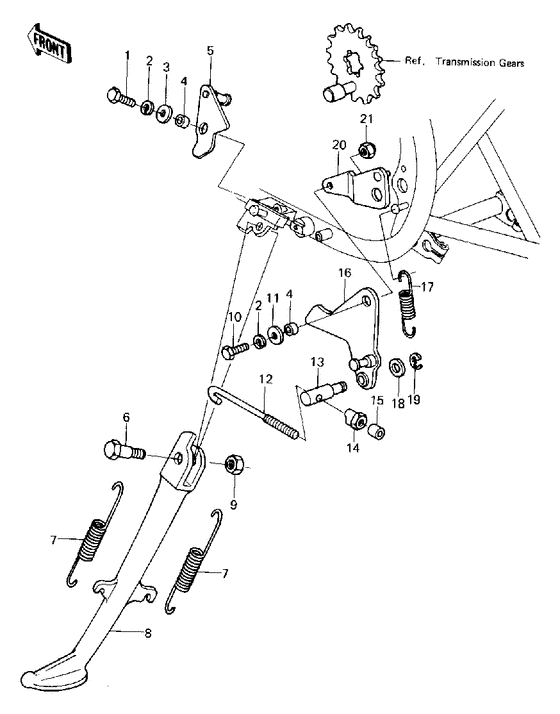 KZ440 Stand comp