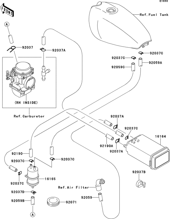 ZR550 Канистра осушителя