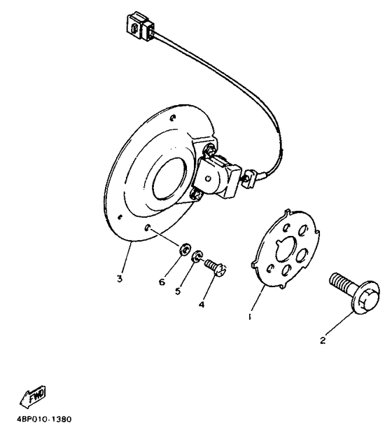 XJ600S Pick up coil. governor