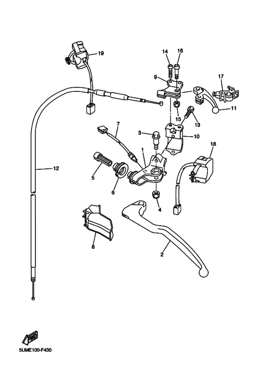 Handle switch & lever