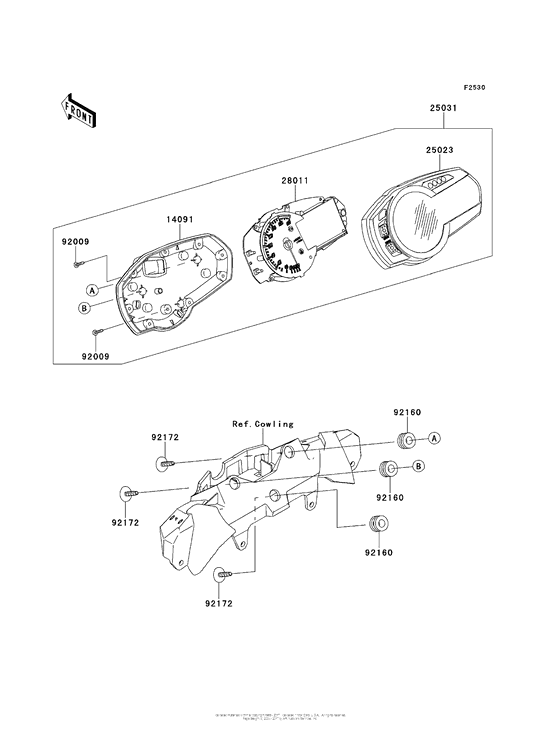 ZX636 Приборы